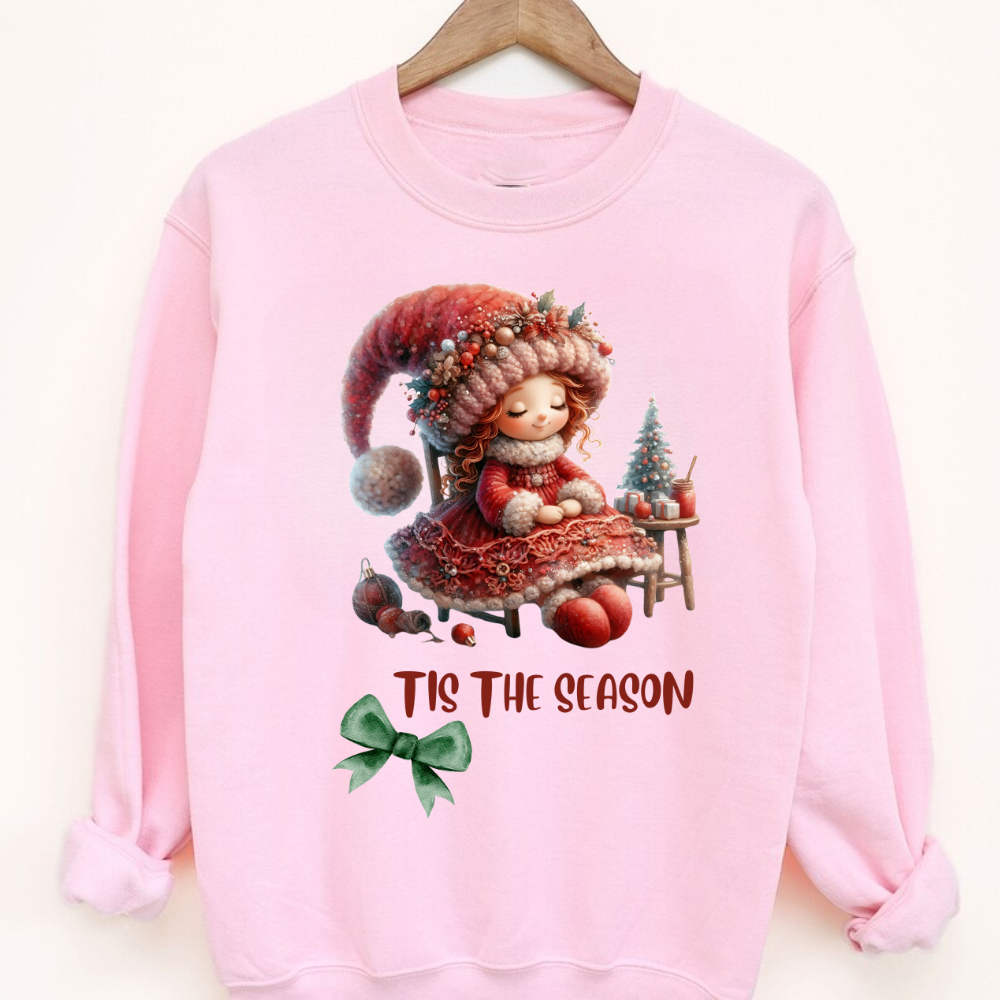 Christmas Baby Gnome Sweatshirt | Tis The Season Christmas Sweatshirt