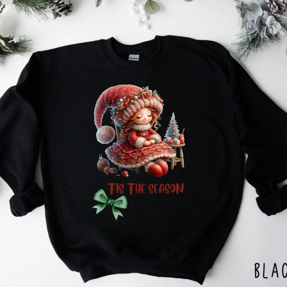 Christmas Baby Gnome Sweatshirt | Tis The Season Christmas Sweatshirt