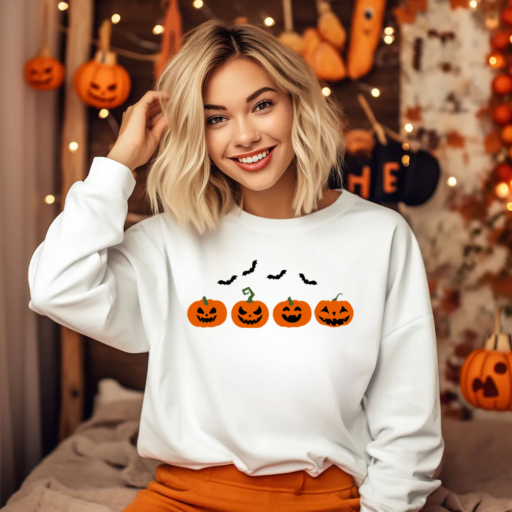 Women and Men Halloween Season Sweater | Unique and Personalized Halloween Sweatshirt