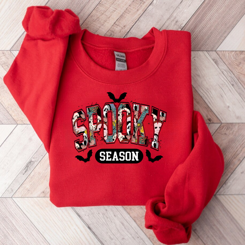 Spooky Season Halloween Sweatshirt For Men and Women | Gildan Fleece Sweatshirt for Men and Women