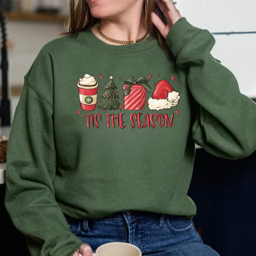 Tis The Season Christmas Sweatshirt | Christmas Sweater