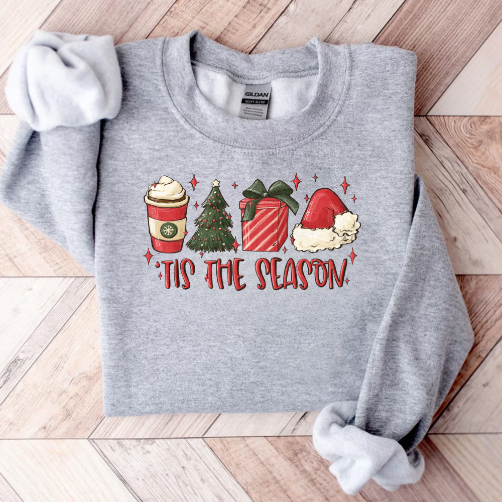 Tis The Season Christmas Sweatshirt | Christmas Sweater