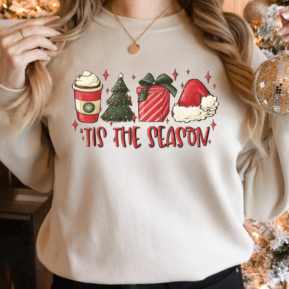 Tis The Season Christmas Sweatshirt | Christmas Sweater