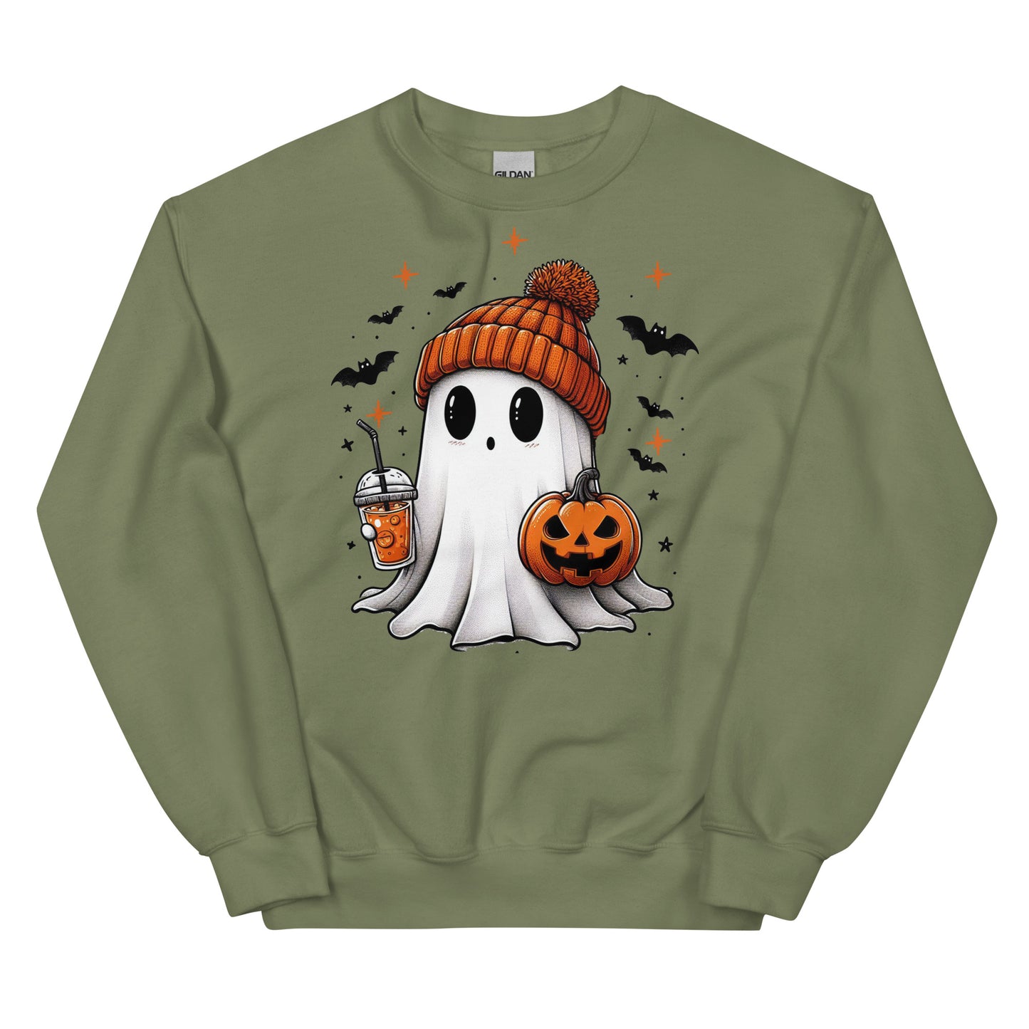 Halloween Sweatshirt | Boy Ghost Halloween Sweatshirt