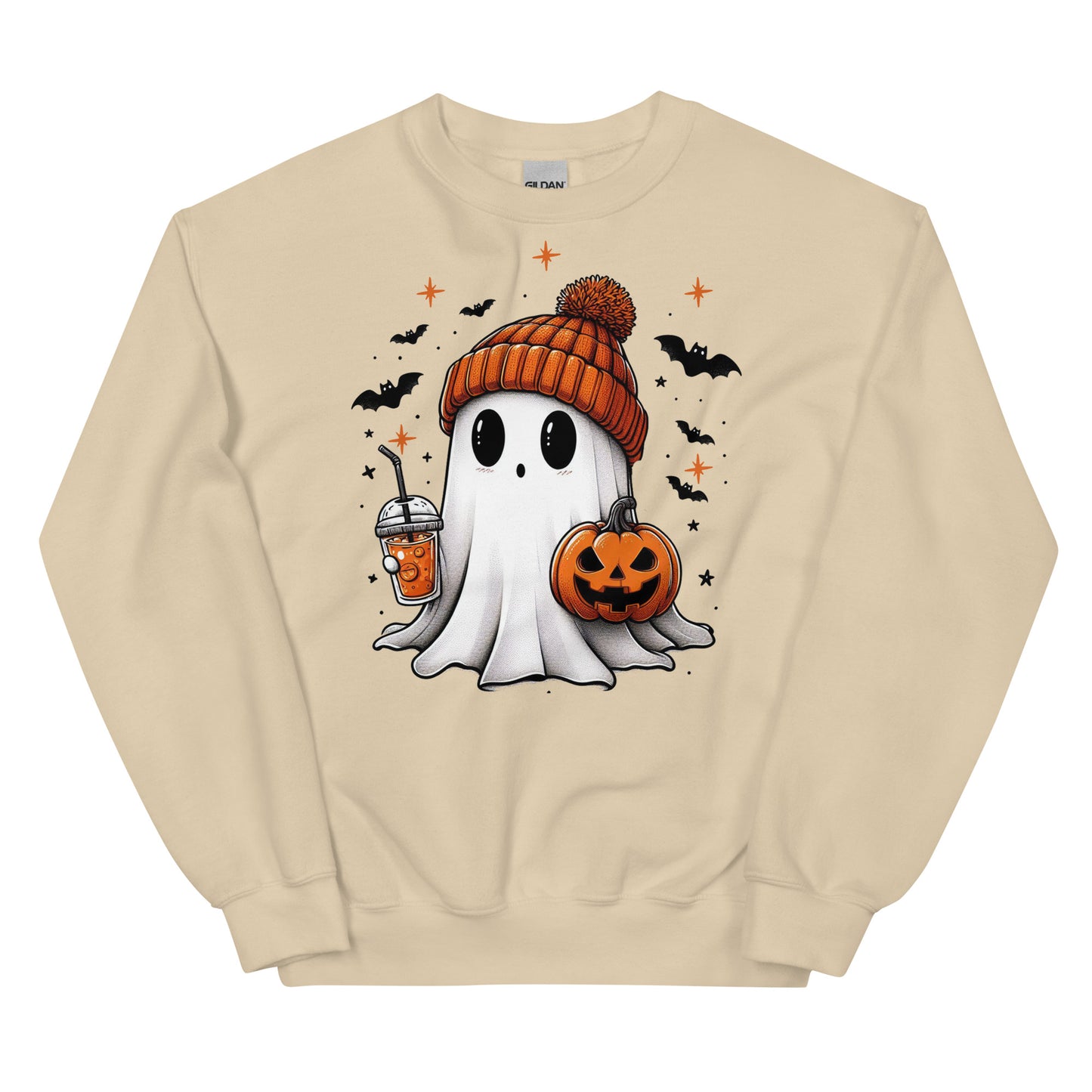 Halloween Sweatshirt | Boy Ghost Halloween Sweatshirt