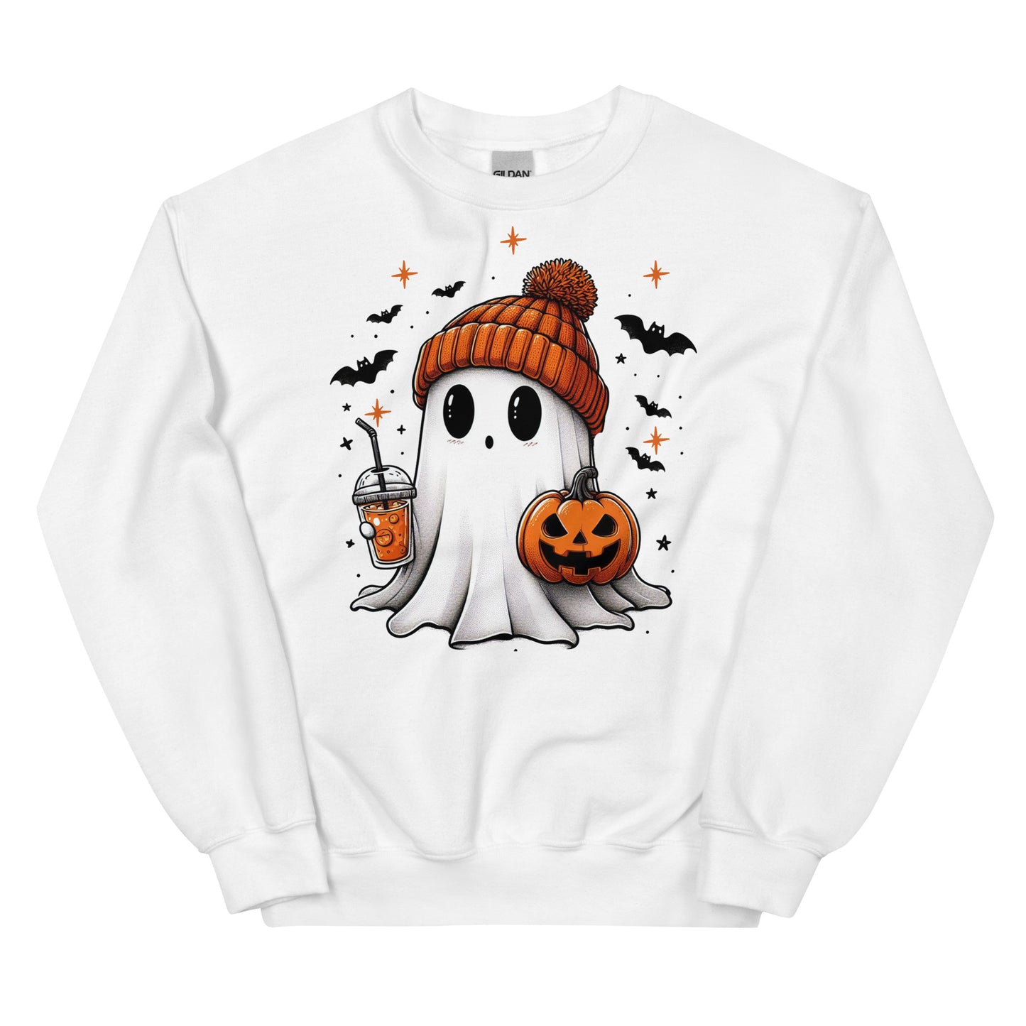 Halloween Sweatshirt | Boy Ghost Halloween Sweatshirt