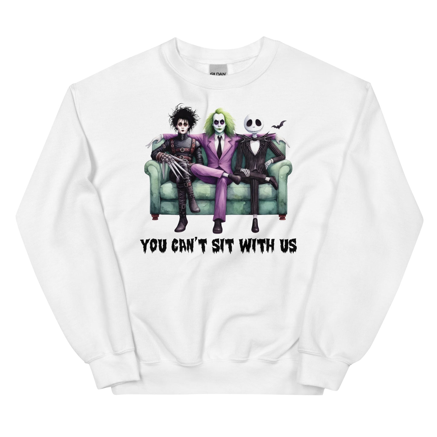 You Can't Sit With Us Halloween Sweatshirt